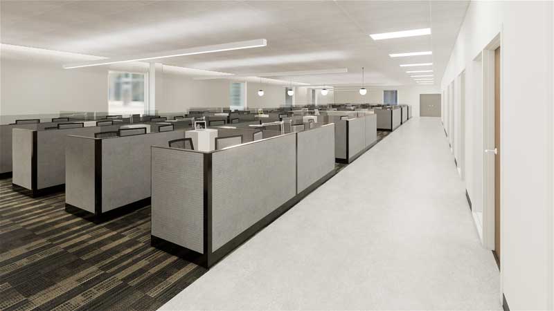 - Office space rendered in Revit and enscape - Revit Tip: No Omni Lights